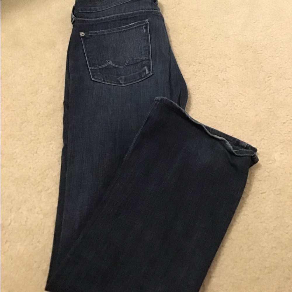 7 for all mankind, low rise boot cut, size 27R